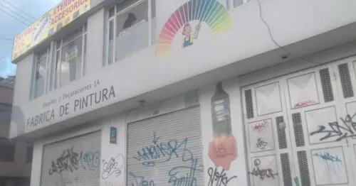 FABRICA DE PINTURAS  CALLE 43 BOGOTÁ